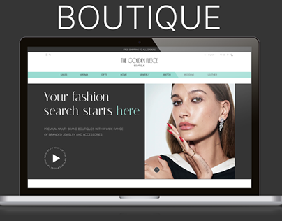 Boutique website