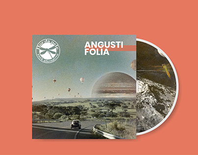 ID Visual Álbum Angustifolia - Banda Flor da Pele