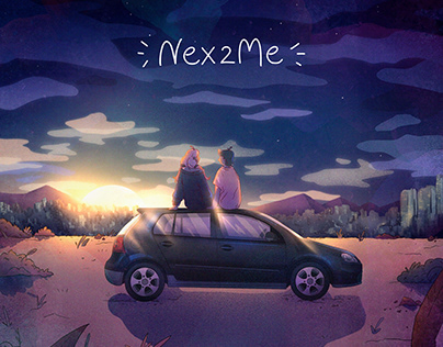 Nex2Me - Village (Music Cover Artwork)