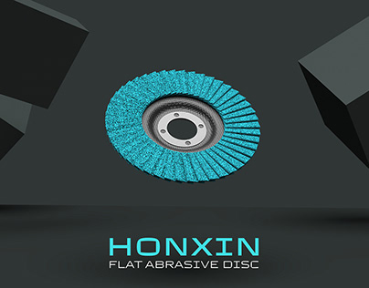 HONXIN Sandpaper Disk｜Product 3D animation design