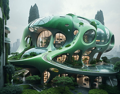 Futuristic Villa