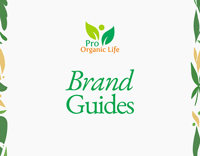Brand Guides - Pro Organic Life