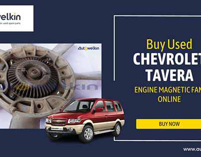 Buy Used Chevrolet Tavera Engine Magnetic Fan Online