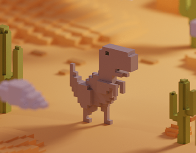 Dino LANd— 3D modelling