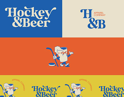 Hockey & Beer Brand Identity