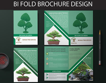 BI-FOLD BROCHURE DESIGN NATURE