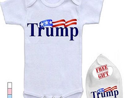 Tips Trump Baby Onesie