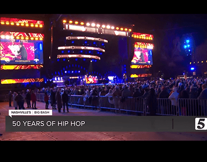 Nashville 2023 NYE "50 Years of Hip-Hop"