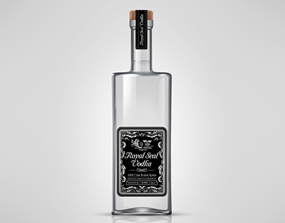 Royal Seal Vodka - Label Design