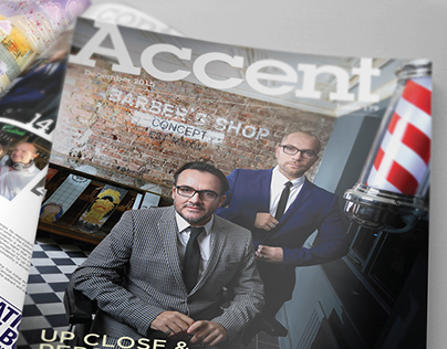 Branding & Editorial Design: Accent Magazine
