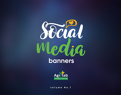 Social media banners volume 1 Agritab