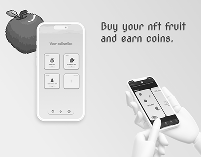 NFT Fruits App Concept
