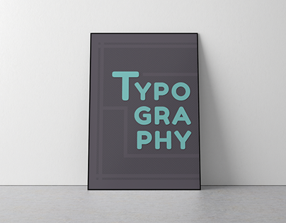 Typography Only Poster