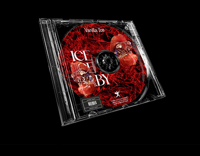 Music CD cover redesign for ( Ice Ice Baby )