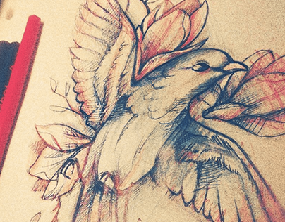 Bird ❖ Traditional Art