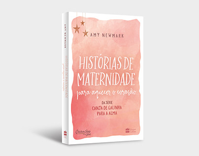 Book cover design of "Histórias de maternidade..."