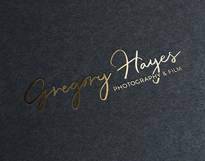 Script Logo -Gregory Hayes Photography and Film