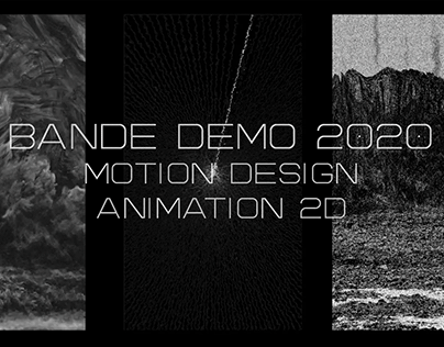Showreel 2020 - motion design - 2d animation