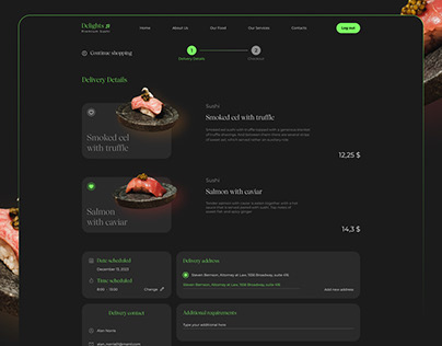 Design website animation with mouth-watering sounds 🍣