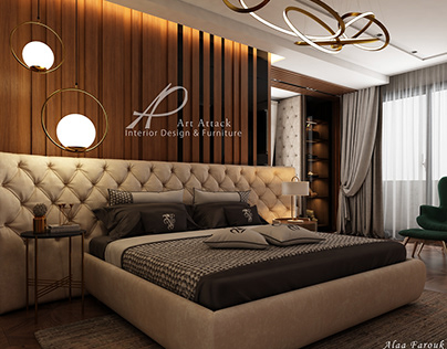 Contemporary Master Bedroom&Dressing