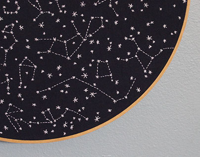 Constellation Embroidery