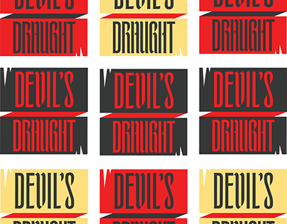 Devils Draught Beer Brand Project