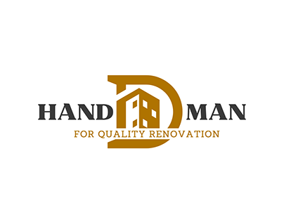 Hand-d Man Logo Design