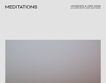 Jon Batiste & Cory Wong - Meditations (Album Artwork)