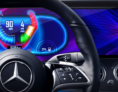 Mercedes Digital Dashboard - Automotive