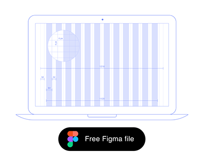 12 columns Pixel Perfect Grids for Figma