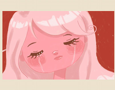 Girl crying