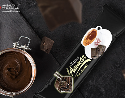 Ambar Mini Dark Chocolate Packaging Design