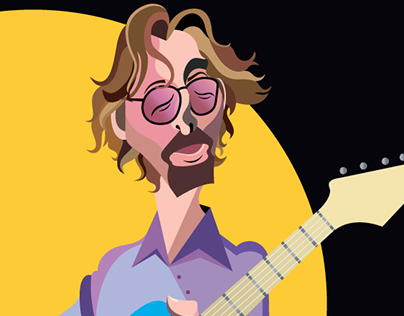Eric Clapton illustration