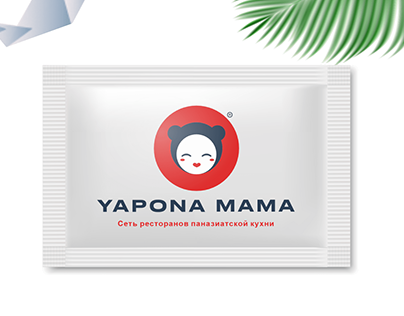 Дизайн упаковки влажной салфетки "Yaponamama"