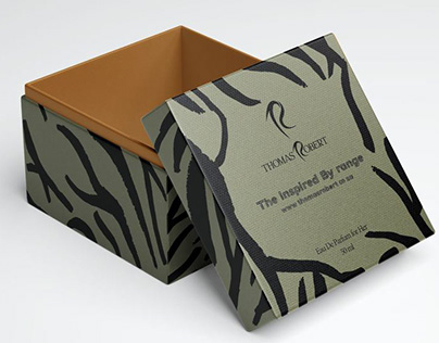 Packaging design for Thomas Robert