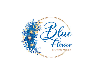 Logo Blue Flower