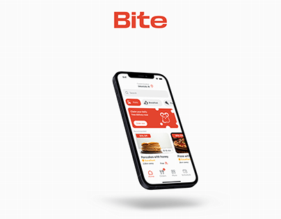 Bite App for Delivery and Schedule Option