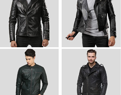 Mens Motorcycle Leather Jackets online