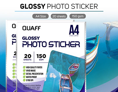 Glossy Photo Sticker Product Parameter