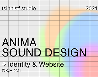 Project thumbnail - ANIMA SOUND DESIGN identity & website