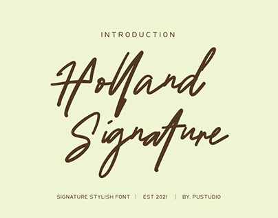 Holland Signature