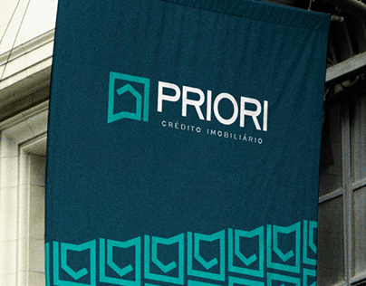 Financial Logo, Visual Brand Identity - Priori