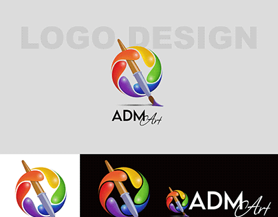 Logo Design and Web Design & Development: ADM Art