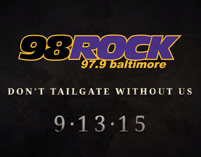 98 Rock Baltimore Ravens video