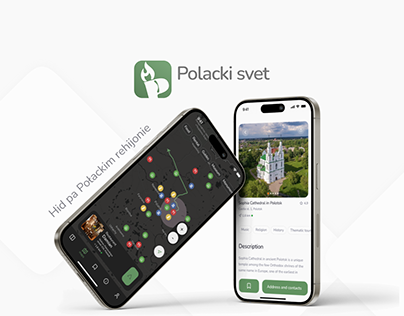 Travel app UX/UI Polacki Svet