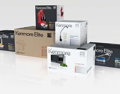 Packaging Design for Kenmore and Kenmore Elite