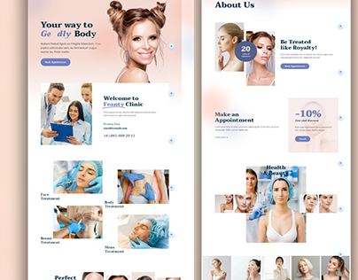 Our Beauty Website Designs are a Visual Feast!