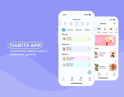 Habits App for iOS