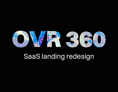 SaaS landing page for recruitment_OVR 360