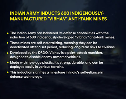 Understanding Vibhav Anti-Tank Mines